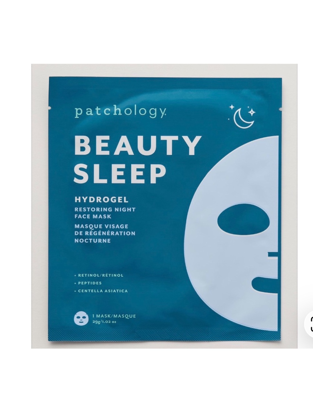 Patchology Beauty Sleep Mask.